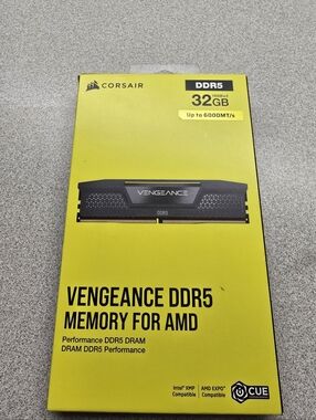 Corsair Vengeance DDR5 32GB (2x16GB) 6000MHz EXPO NEW SEALED